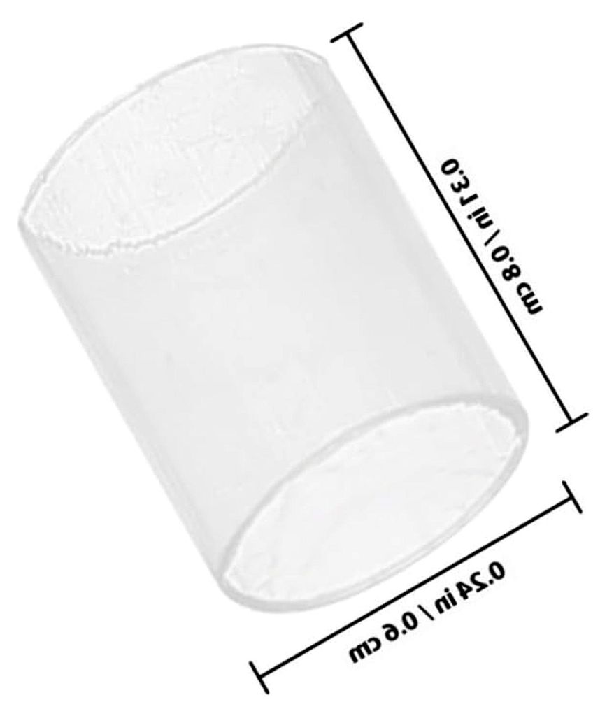 PE Kissenfüllung Schlauch Transparent Flexibler Füllschlauch 6x8mm Langlebige Kisseneinsätze für Bettkissen Atmungsaktiv Formstabil Nachfüllpa...