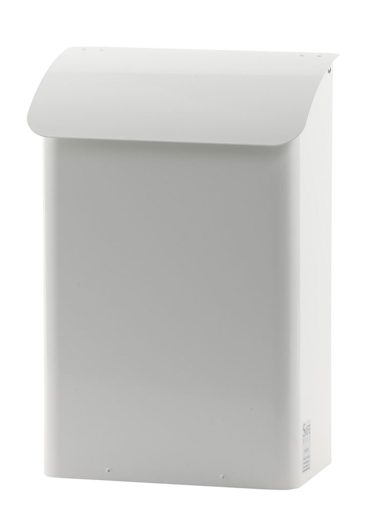Wandbriefkasten, b 29 cm - Weiß Produktbild 