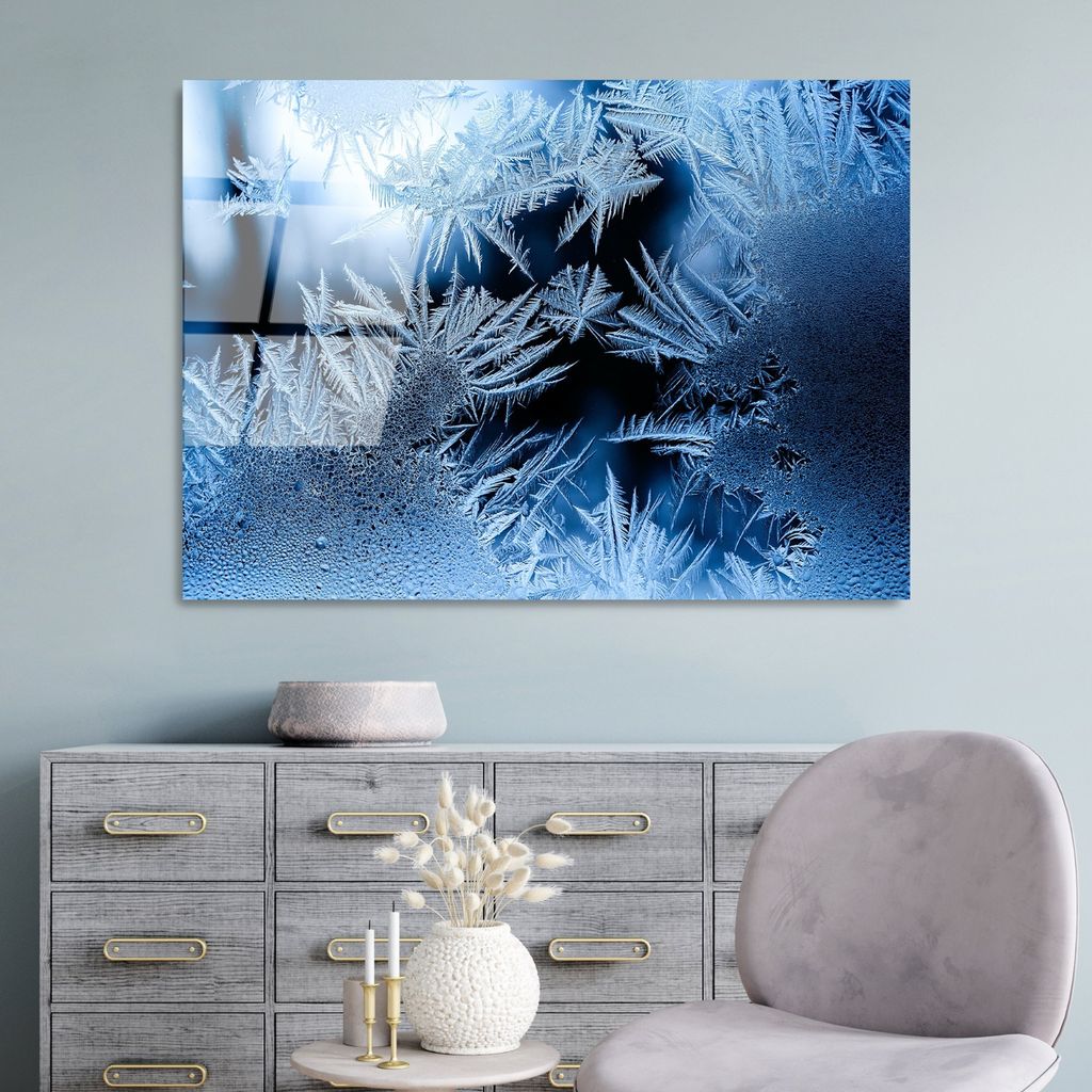 Wallity, UV-105 70 x 100, Dekorative Malerei aus gehärtetem Glas, 100 % gehärtetes Glas, Mehrfarbig, 70 x 100 cm