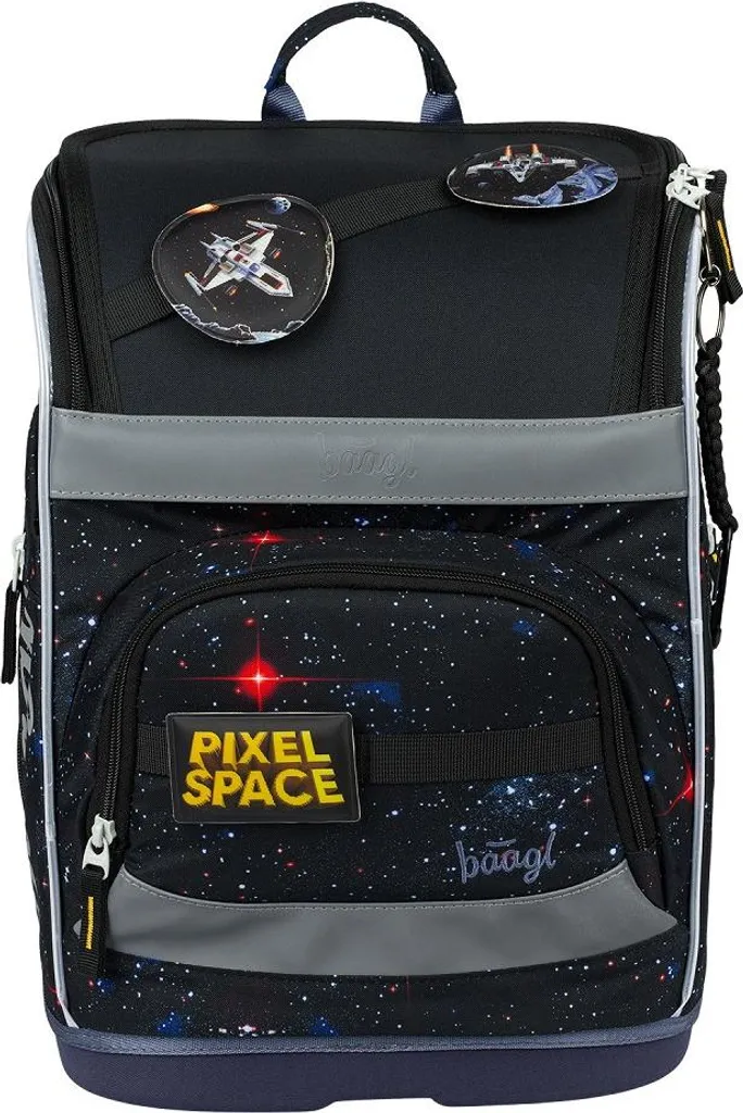 Cartable scolaire ergonomique BAAGL Zippy Plus pour garçon motif Espace
