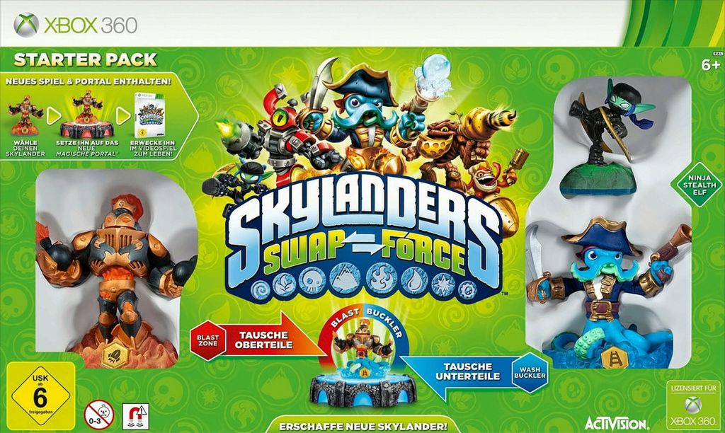 Skylanders Swap Force Starter Pack Produktbild 