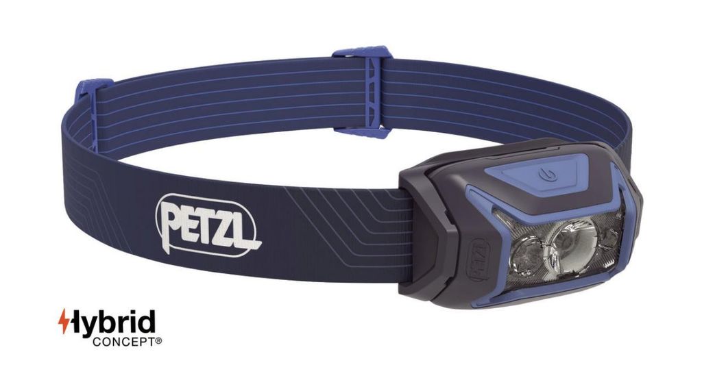 Petzl ACTIK Modrá čelová LED baterka Obrázok produktu 