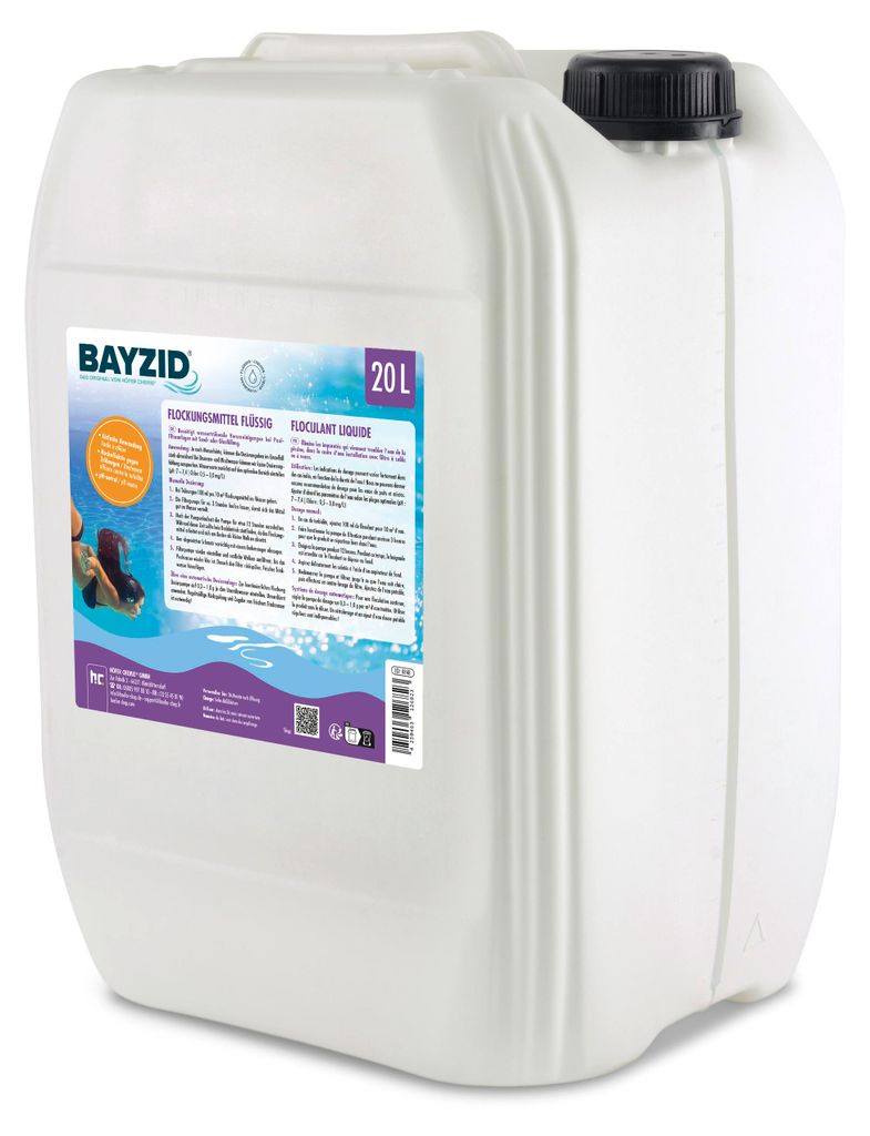20 L BAYZID® Flockungsmittel flüssig Produktbild 