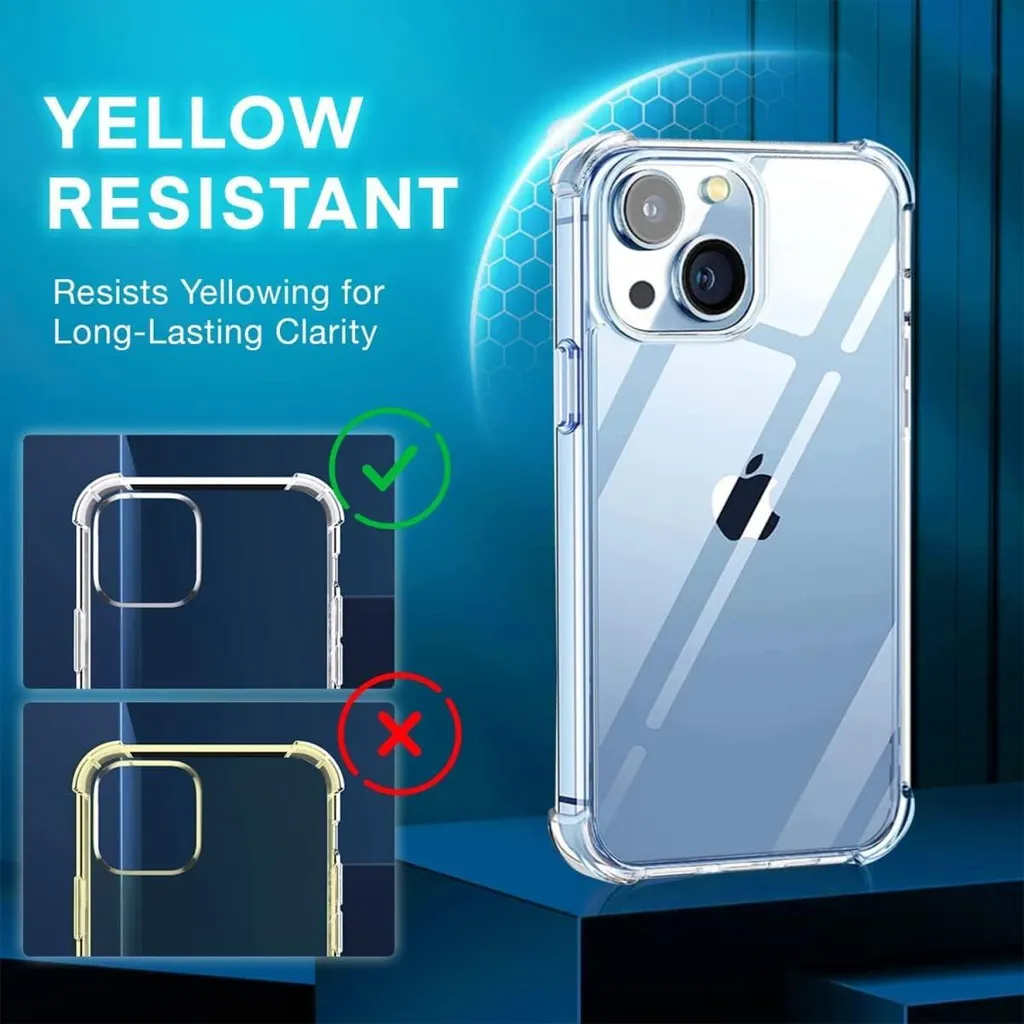 Coque iPhone 14 transparente antichoc et résistante - Protection dos nu
