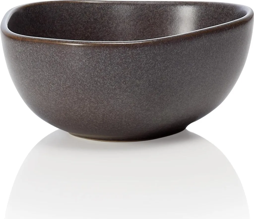 Petit Bol à Apéritif ou Tapas Gris Foncé 150ml en Grès - Set de 6