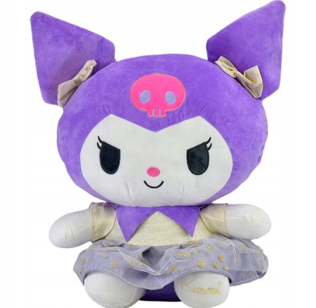 Gros ours en peluche Gustaw XXL violet 100 cm doudou géant de luxe