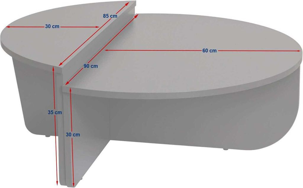 Skye Decor, Orion - Travertine, Couchtisch, Travertin, 100 Produktbild 10