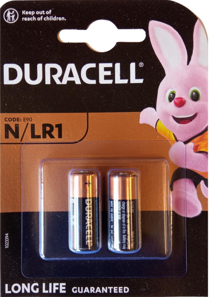 Duracell MN9100, Zylindrische Produktbild 