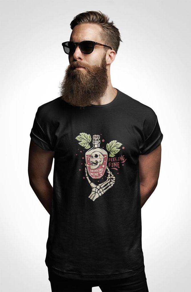 D&B Uni Polo ST00133 Vine Schwarz-Größe S
