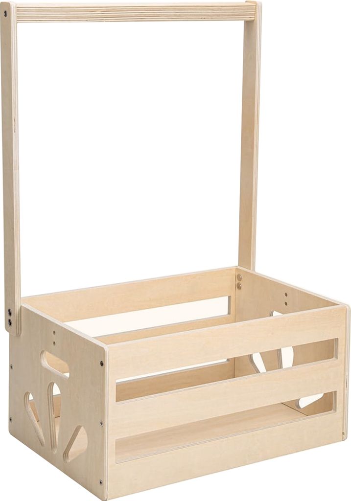 Babyparty-Kiste aus Holz, Schrank, Babyparty-Korb, glatte Kanten, gratfrei, großes Fassungsvermögen, einfache Montage, Aufbewahrungskorb