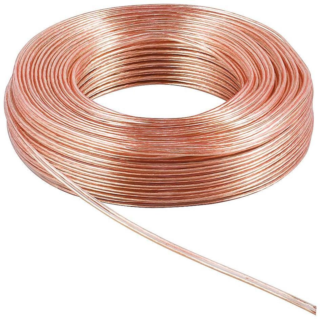 Lautsprecherkabel 10m-Ring, 2x2,5mm, transparent Produktbild 2