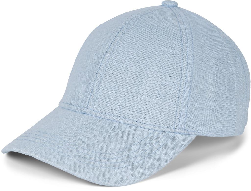 styleBREAKER Uni Leinen Baseball Cap | Verstellbare 6-Panel Produktbild 