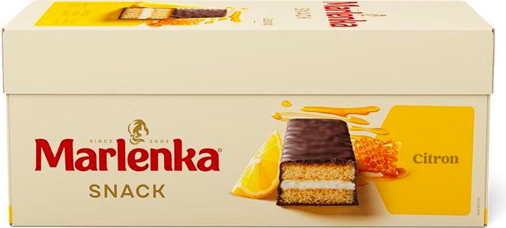 MARLENKA® Snack au miel au citron 20 x 50 g, grand paquet Image du produit 
