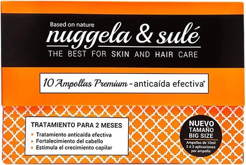 Sérum Anti-Chute de Cheveux Nuggela & Sulé - Cure de 10 Ampoules Vitalité