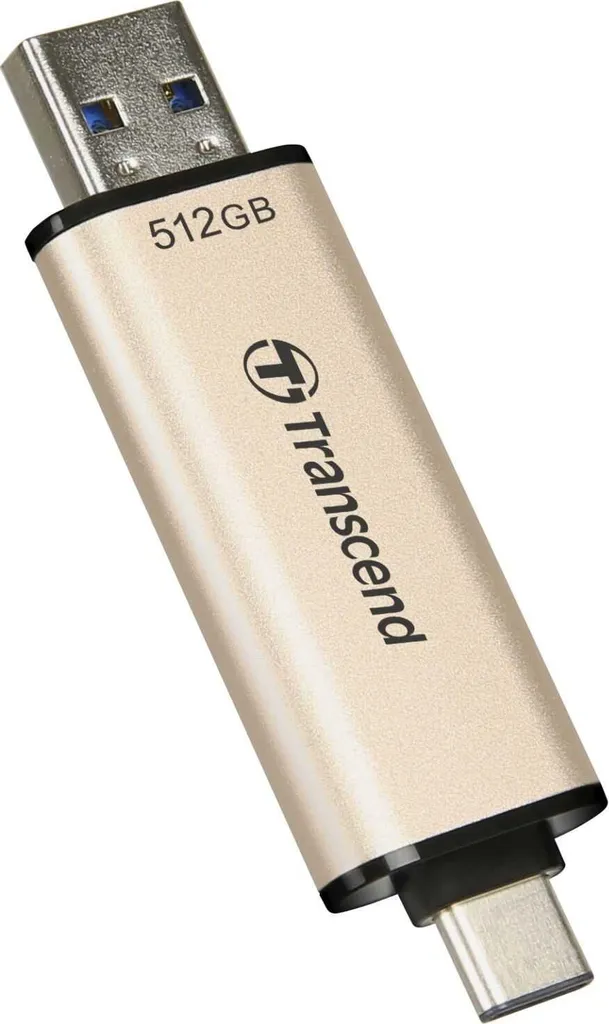 Clé USB 3.2 Transcend JetFlash 930C TLC 512 Go Double Connecteur - 5