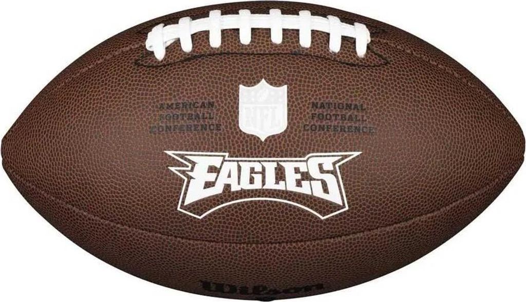 Wilson Nfl Licensed Philadelphia Eagles American-football-ball Braun Braun One Size