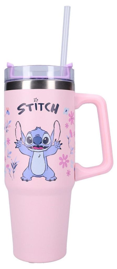 Vadobag Trinkflasche 900ml Stitch Bottled Bliss rosa Produktbild 