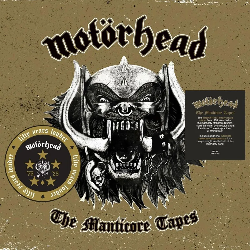 Album Vinyle Motörhead The Manticore Tapes Disque LP Neuf Scellé