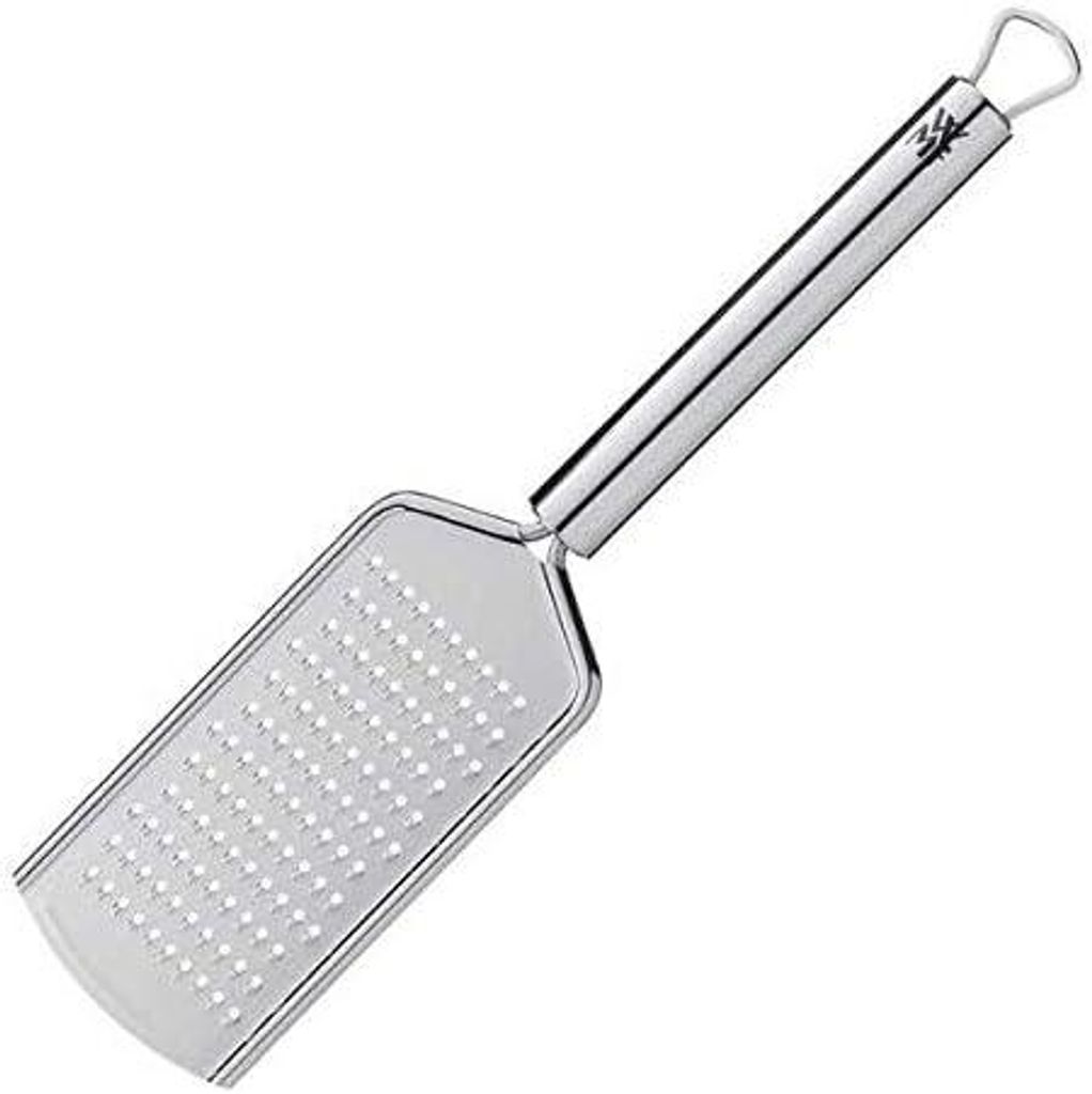 Edelstahl Käsereibe 25 cm fein, Parmesanreibe Zitronenreibe mit ergonomischem Griff, spülmaschinengeeignet, Küchenreibe für Käse Gemüse Gewürze