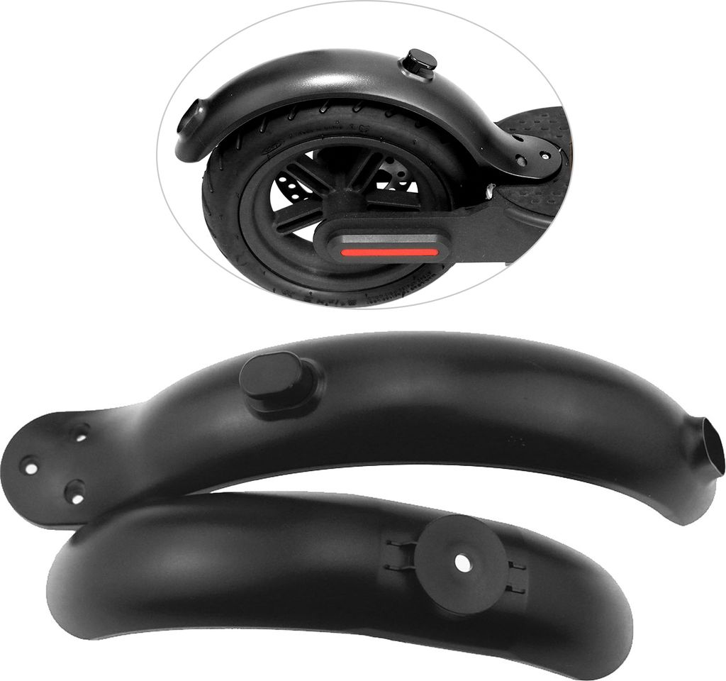 Roller Kotflš¹gel hinten vorne Kotflš¹gel Kotflš¹gel Set Kotflš¹gel Reifen Splash Ersatz fš¹r Xiaomi Elektroroller Teile Zubeh?r