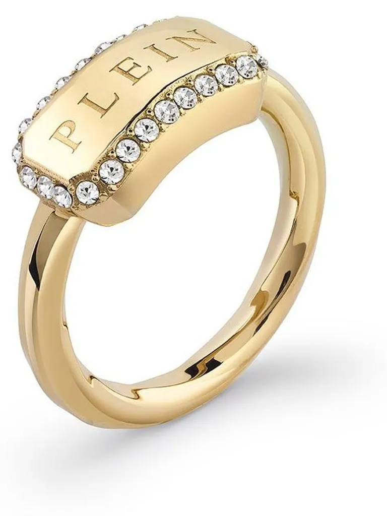 Bague Philipp Plein PJQEA06R5 TAG pour Femme Taille 58 en Acier Luxe