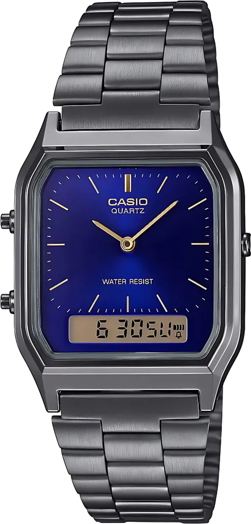 Orologio Casio Vintage Donna Casio VINTAGE Maxi All Grey Donna Casio-AQ-230EGG-2AEF