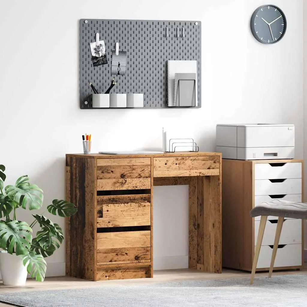 Scrittoio Maison Exclusive Legno Antico 90x37.5x75 cm | Salvaspazio