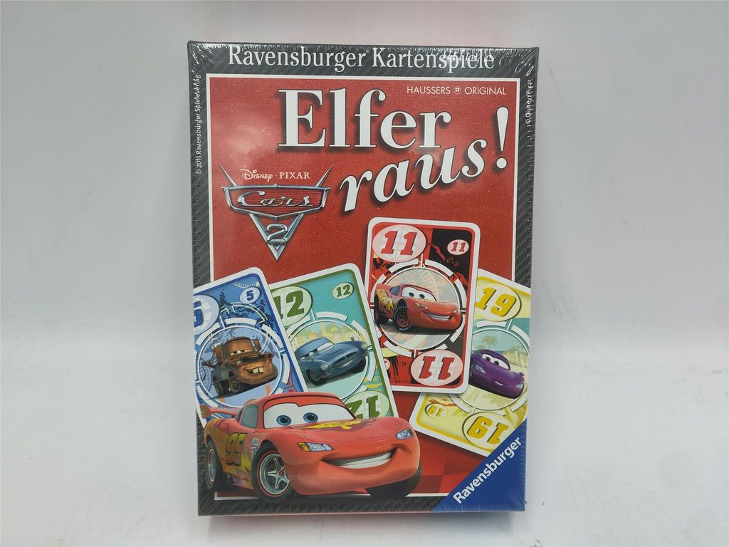 Ravensburger 27143 Disney Cars 2: Elfer raus Kinderspiel Produktbild 