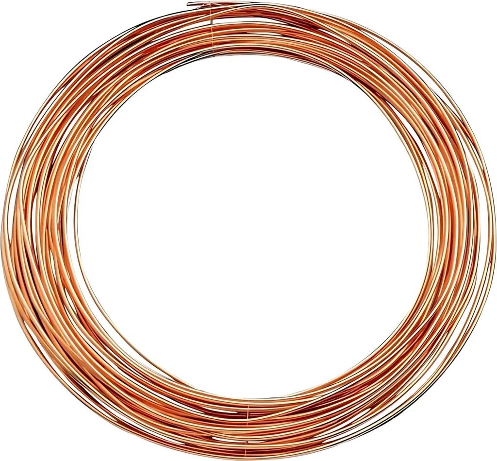 Fil de cuivre or rose 6 m souple et résistant, diamètre 0,8 mm Knorr