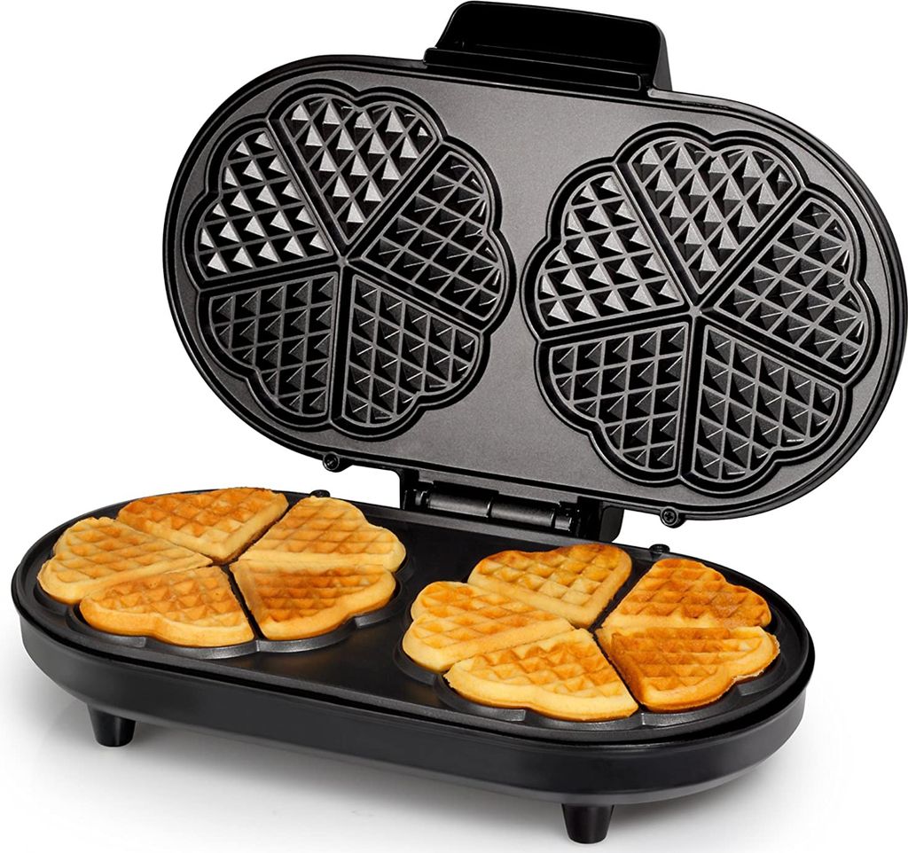 Tristar Waffeleisen 1200W 10 Waffeln Schwarz Produktbild 
