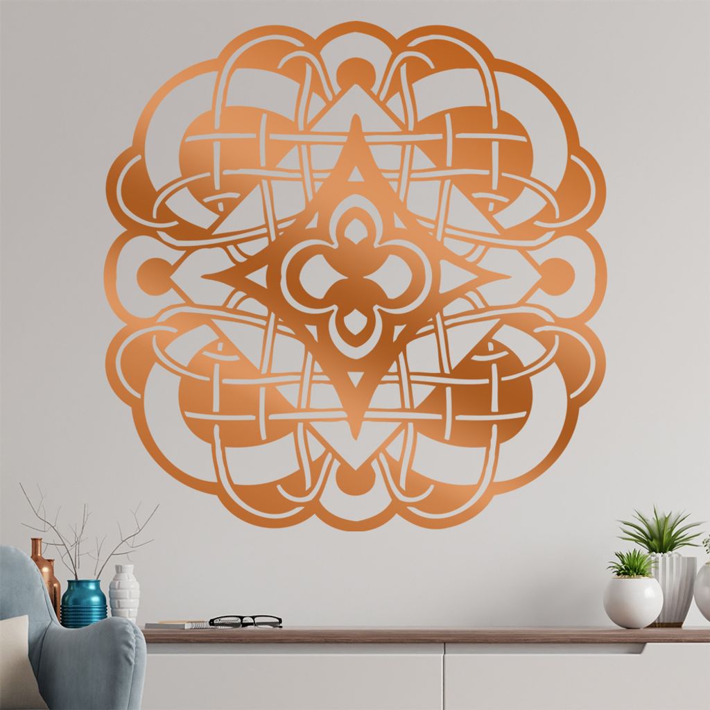 keltische Knoten Wandtattoo in 6 Größen - Wandaufkleber Wall Sticker - Dekoration, Küche, Wohnzimmer, Schlafzimmer, Badezimmer