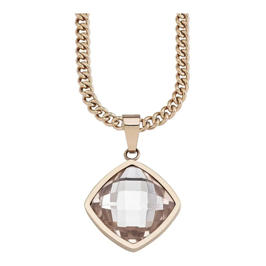 Collier s.Oliver 9078578 pour femme en argent avec pendentif élégant