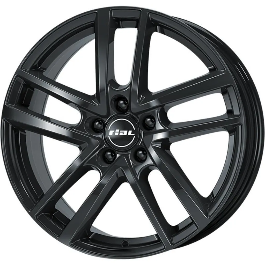 Jante 18 pouces RIAL ASTORGA Diamant Schwarz pour berlines 5x112