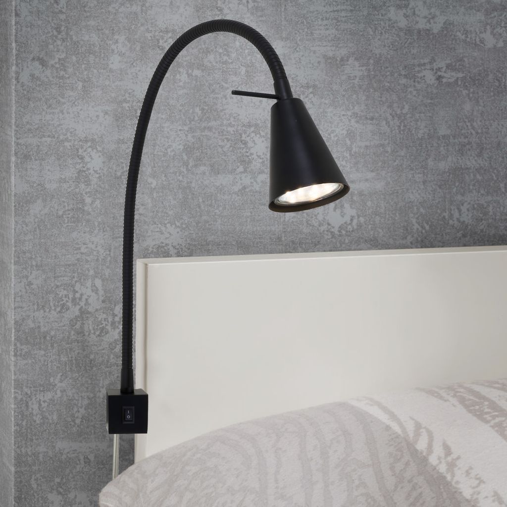 Lampka do czytania LED BRILONER TUSO, obrotowa, Zdjęcie produktu 