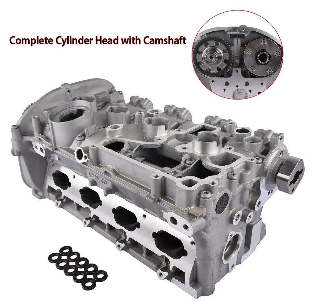 Zylinderkopf - Komplett - 2,0 Turbo-Benziner - Motorcodes CAEA/CAEB/CDNB/CDNC - Stahl - OEM 06H103063L/064AC/063LX/064L/064LX