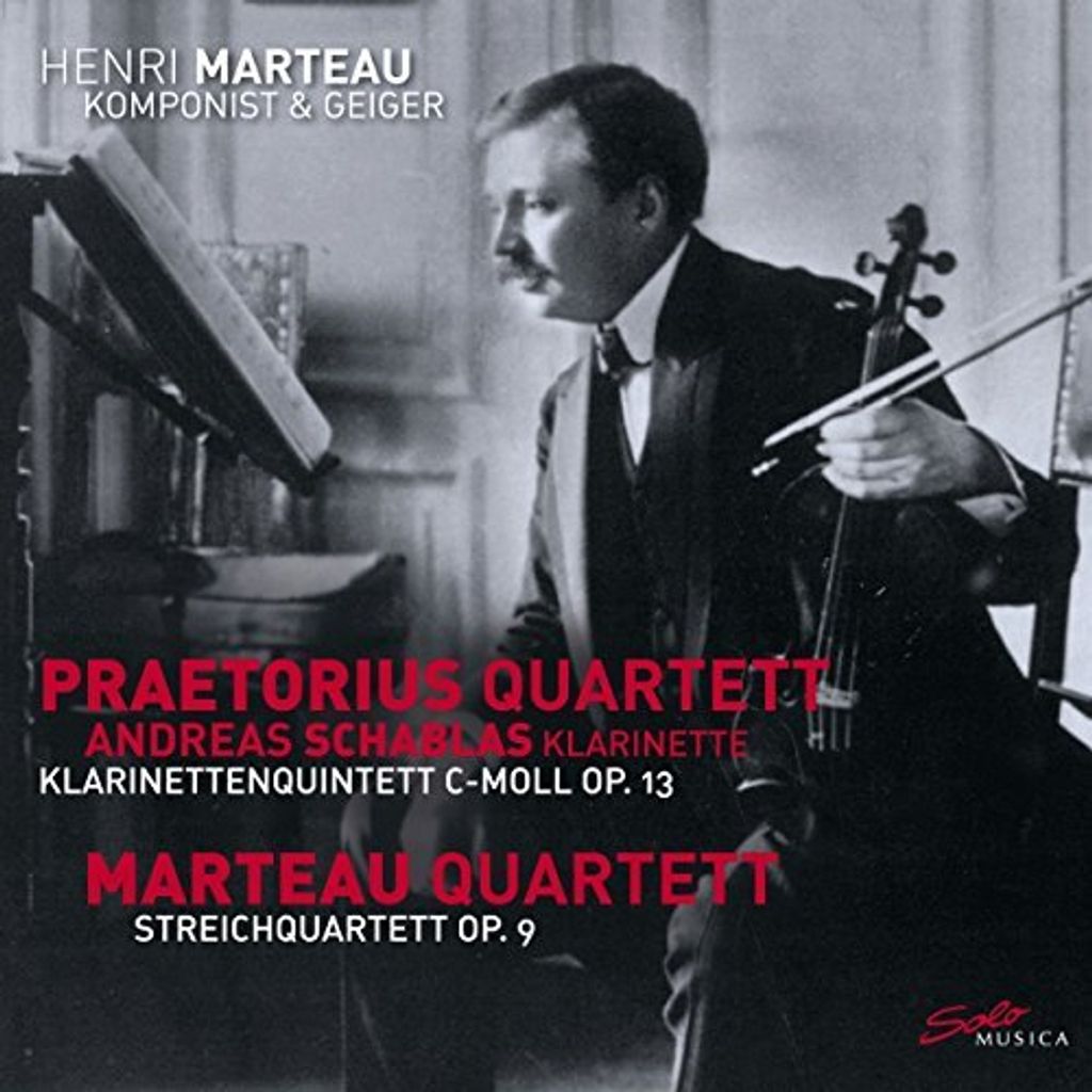 Praetorius Quartett - Henri Marteau: Komponist & Violinist CD