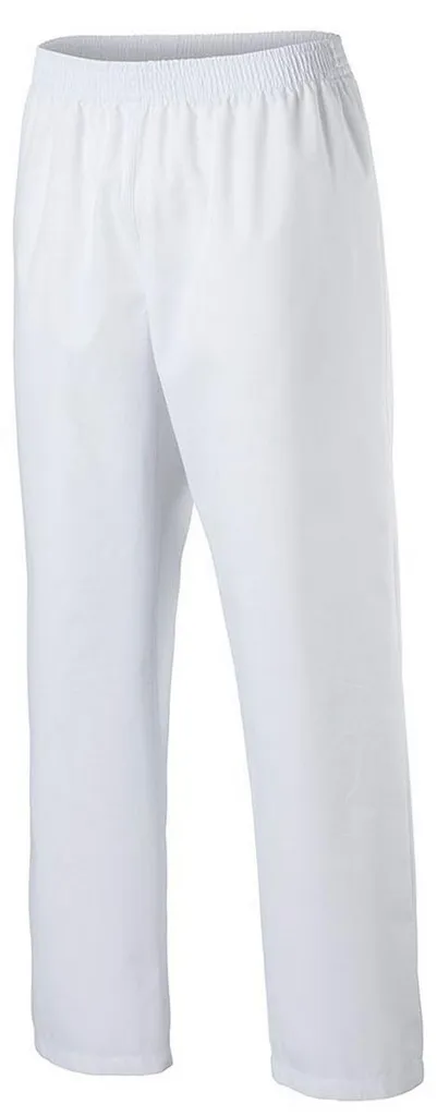 Pantalon Blanc Exner LT5322 XS Unisexe - Tissu Résistant et Coupe Droite