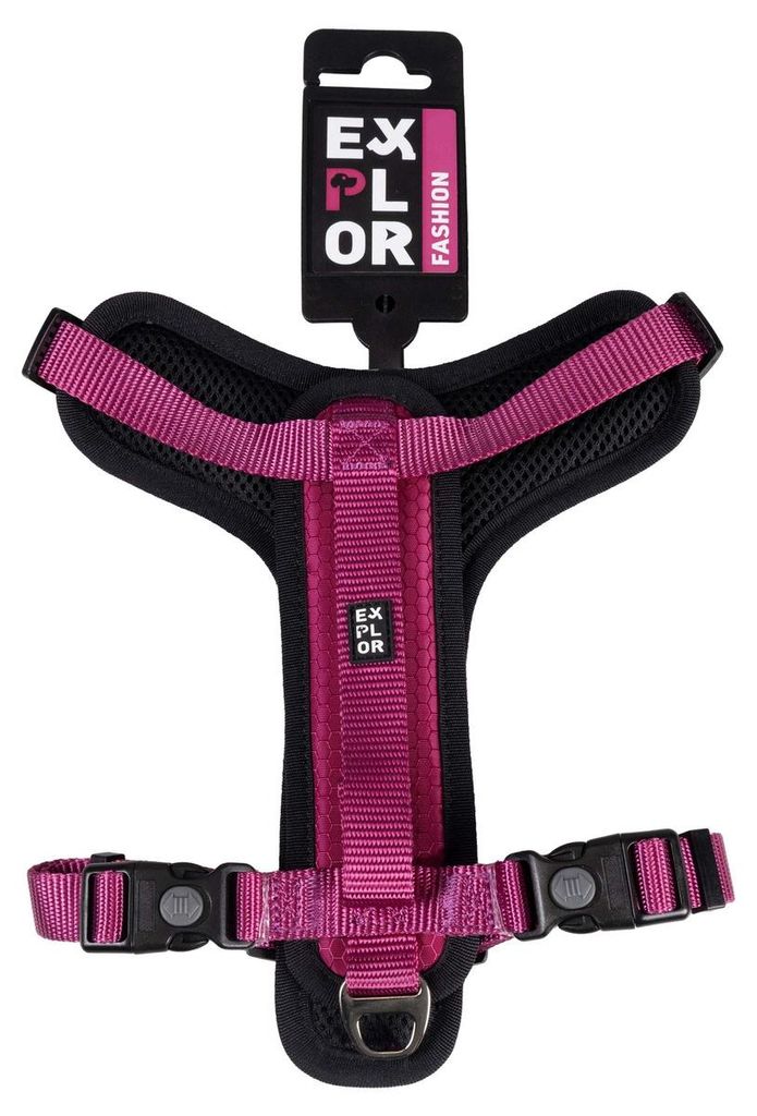 Duvo+ Geschirr Y Fashion fuchsie, Größe: XS