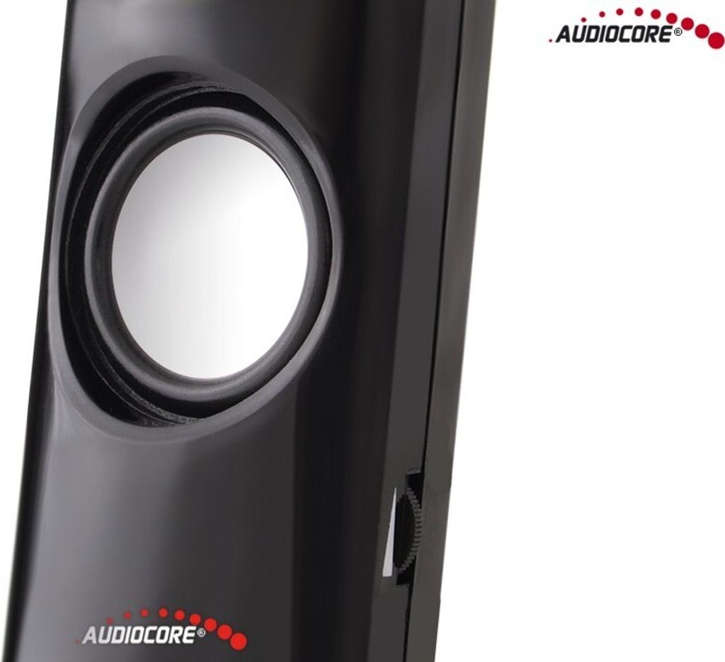 Audiocore AC860 reproduktor 2-pásmový 4 W čierny káblový Obrázok produktu 3