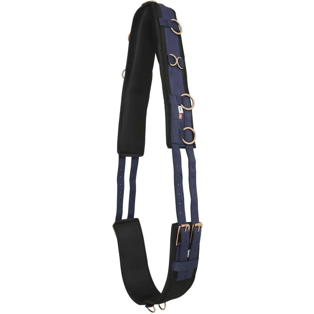 Sangle de longe confortable IRHDeluxe Nylon Cob anti-frottement Navy