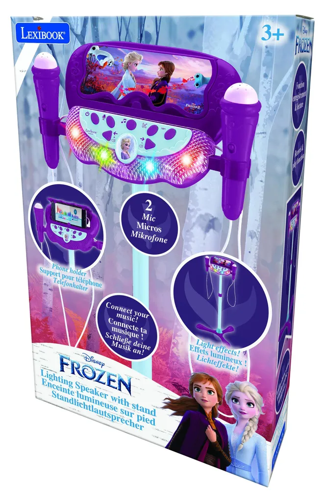 Microphone sur Pied pour Enfant | Karaoké Portable avec Lumière LED Et Hauteur Réglable | Set De Jeu Chant pour Filles et Garçons Microphone sur Pied pour Enfant | Karaoké Portable avec Lumière LED Et Hauteur Réglable | Set De Jeu Chant pour Filles et Garçons