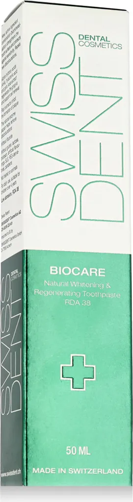 Swissdent Biocare Dentifricio 50ml Dentifricio sbiancante naturale