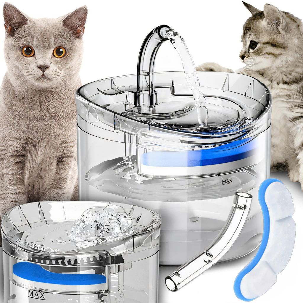 Fontaine à eau 2 L pour animaux de compagnie, automatique Image du produit 