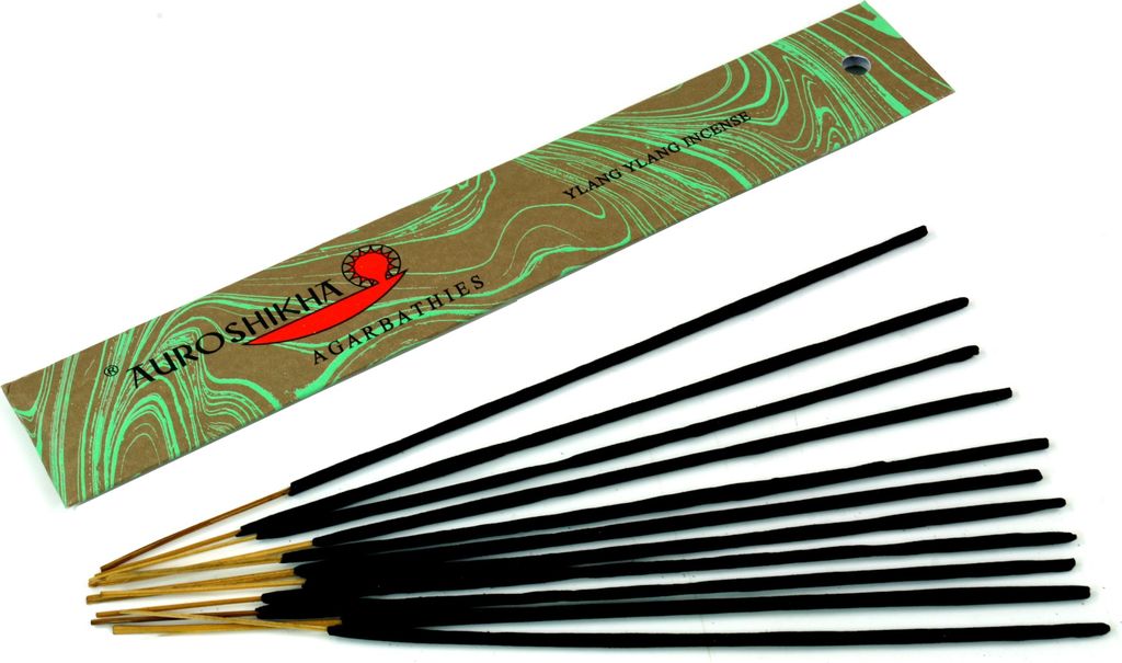 Auroshikha Räucherstäbchen - Ylang Ylang Incense, Grün, Produktbild 