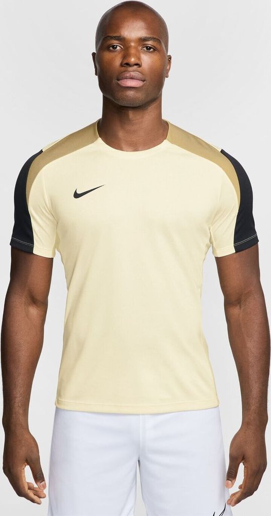 Nike M Nk Df Strk Top Ss Pale Ivory/Black/Jersey Gold/B Zdjęcie produktu 