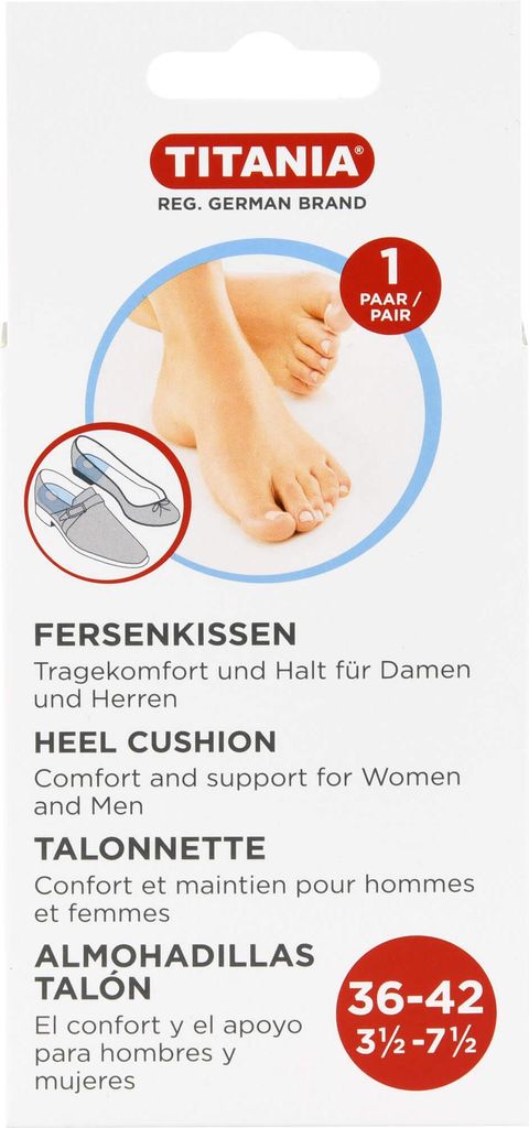 TITANIA 5225, Unisex, Erwachsener, Schuheinlagenaufkleber, Schwarz, 36/42, 1 Stück(e)