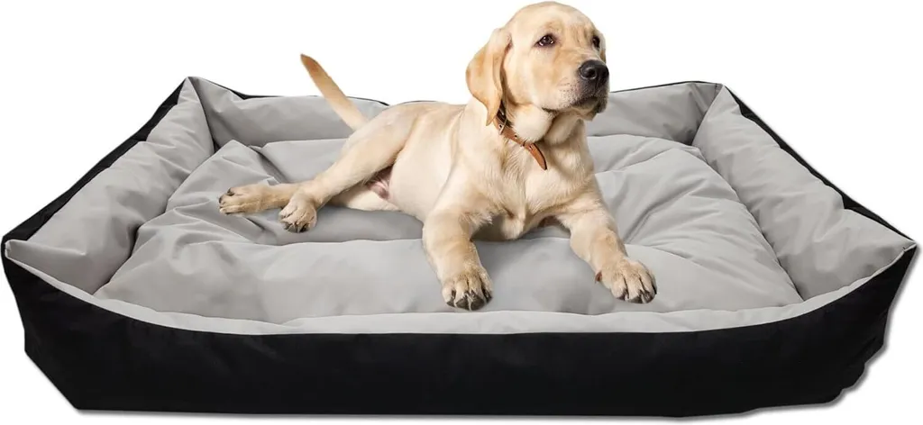 Lit de repos et parc pour chien 150x105 cm imperméable usage extérieur