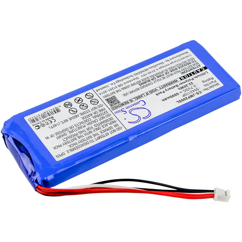 Batteria TECHTEK JBL Pulse 2 6000mAh | Ricambio 5542110P Alta Qualità