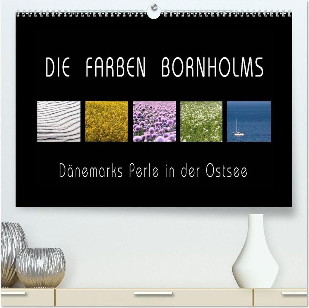 Die Farben Bornholms (hochwertiger Premium Wandkalender 2026 DIN A2 quer), Kunstdruck in Hochglanz