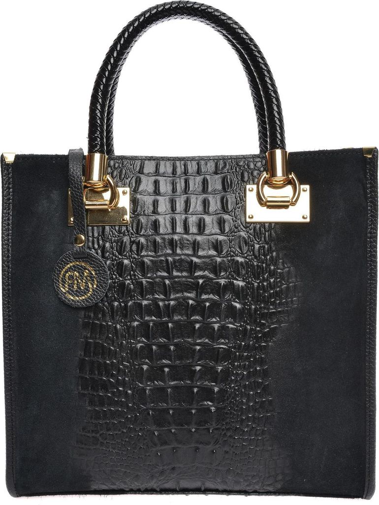 Roberta M_Tote bag_AW25 RM 8155_NERO